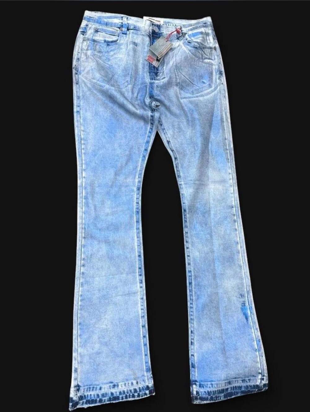 Armor Jeans Stacked Denim Jeans 36x36 Light Wash